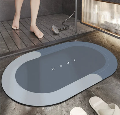 Gray Bath Mat