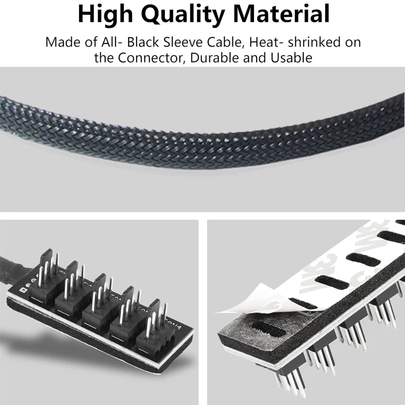 4-Pin PWM PC Fan Hub