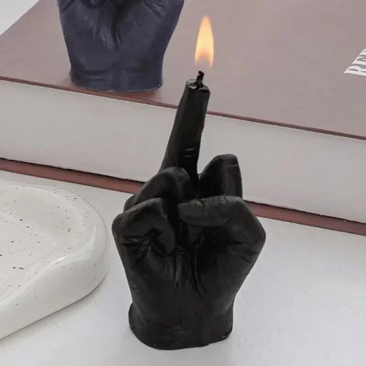 Middle Finger Shaped Scented Candles