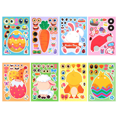 Easter Puzzle Stickers