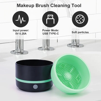 Electric Cosmetic Brush Cleaner