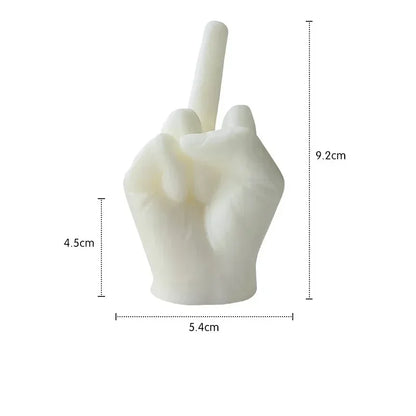 Middle Finger Shaped Scented Candles