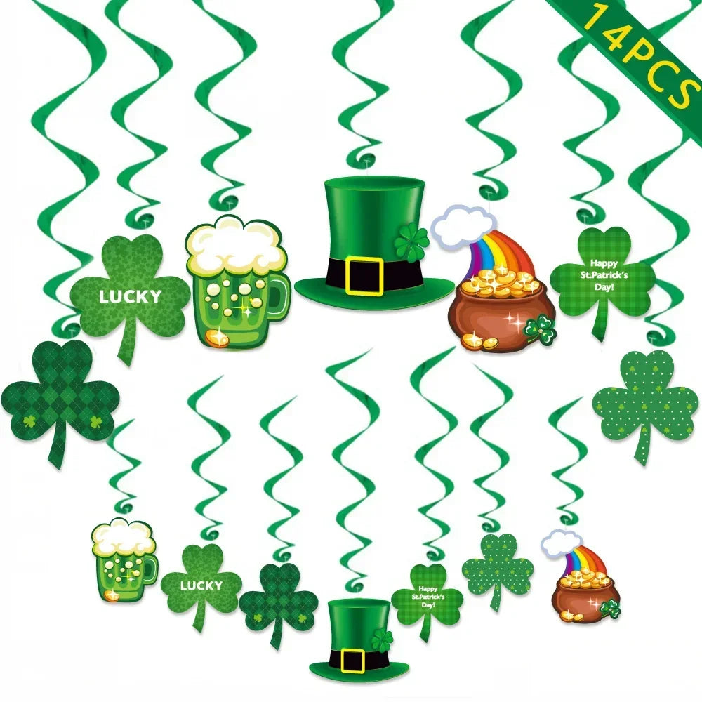 St Patrick's Day LUCKY Banners