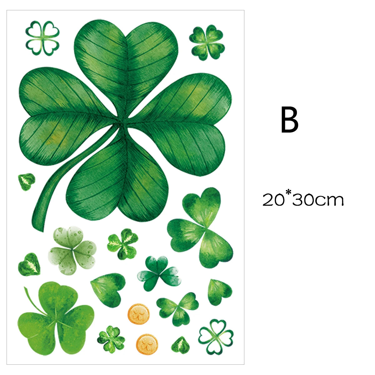 St. Patrick's Day Double-Side Window Sticker