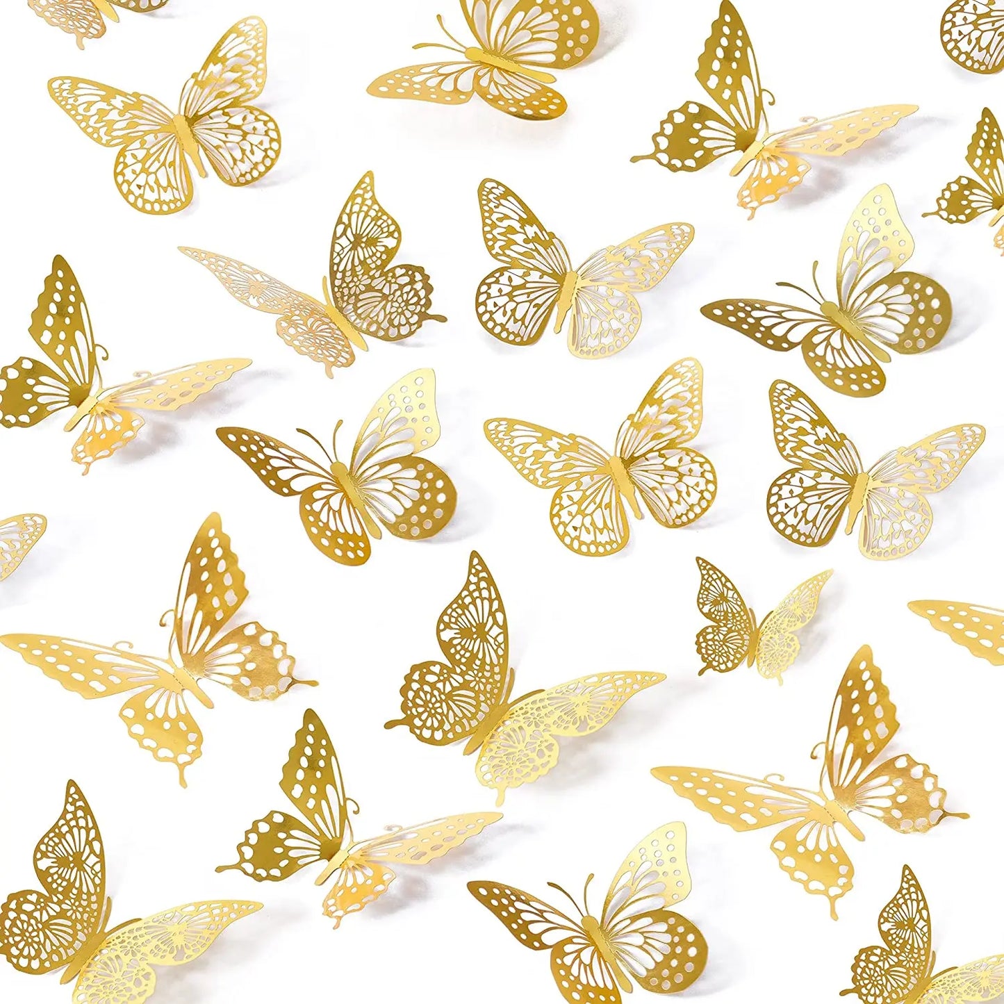 Hollow Butterfly Wall Sticker