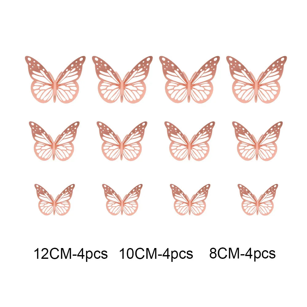 Hollow Butterfly Wall Sticker