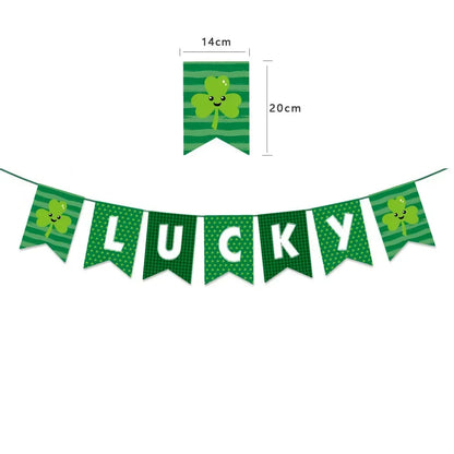 St Patrick's Day LUCKY Banners