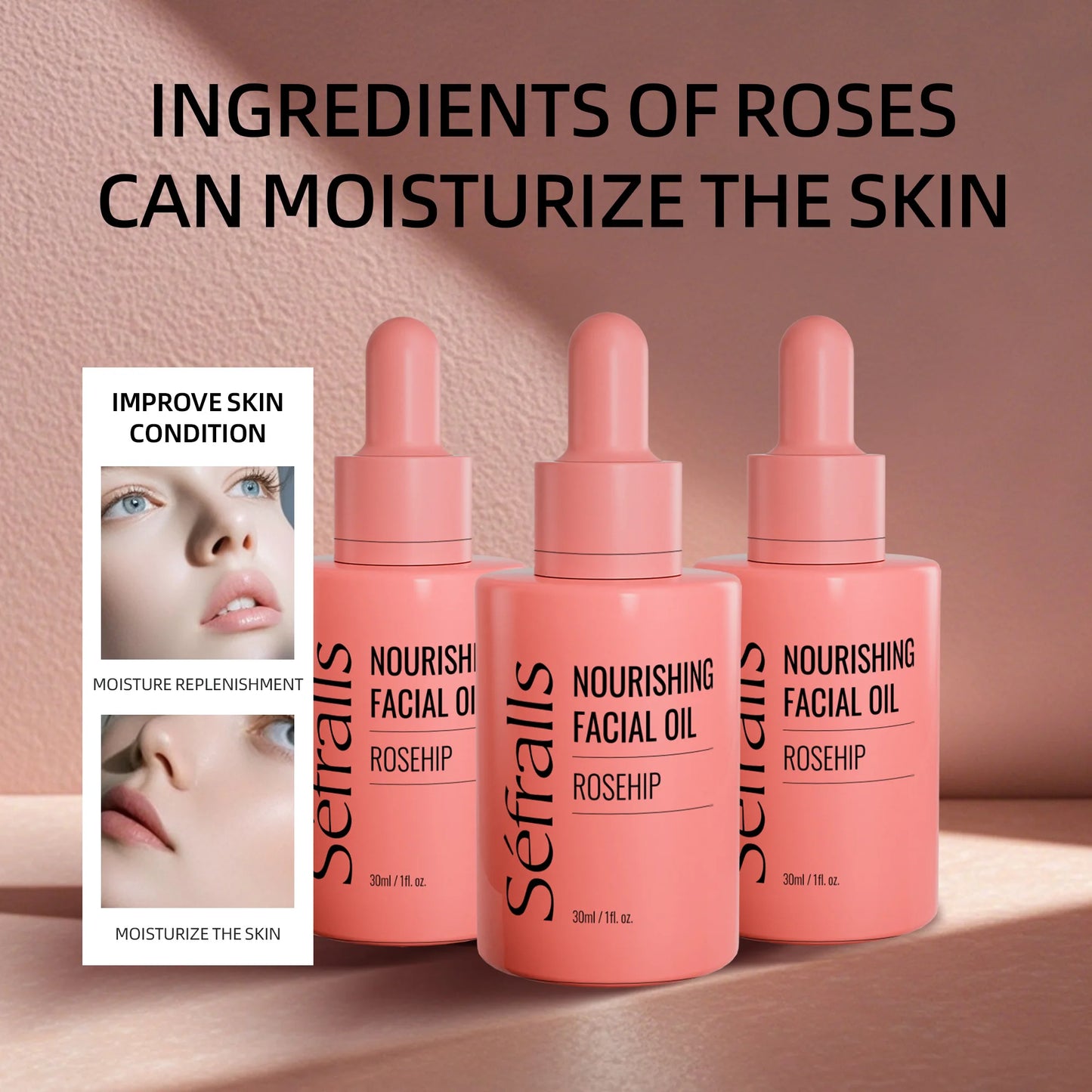 Séfralls Rosehip Facial Essence Oil