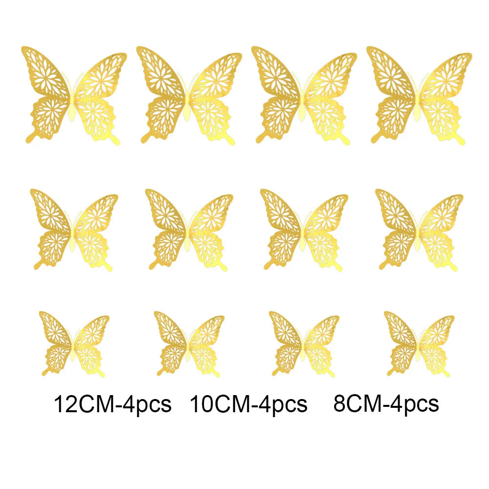 Hollow Butterfly Wall Sticker