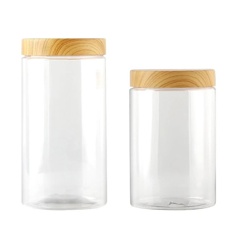 Empty Clear Jars