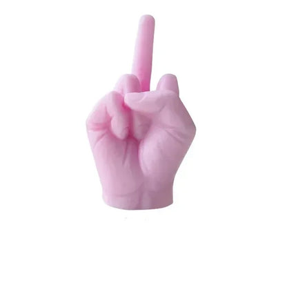 Middle Finger Shaped Scented Candles