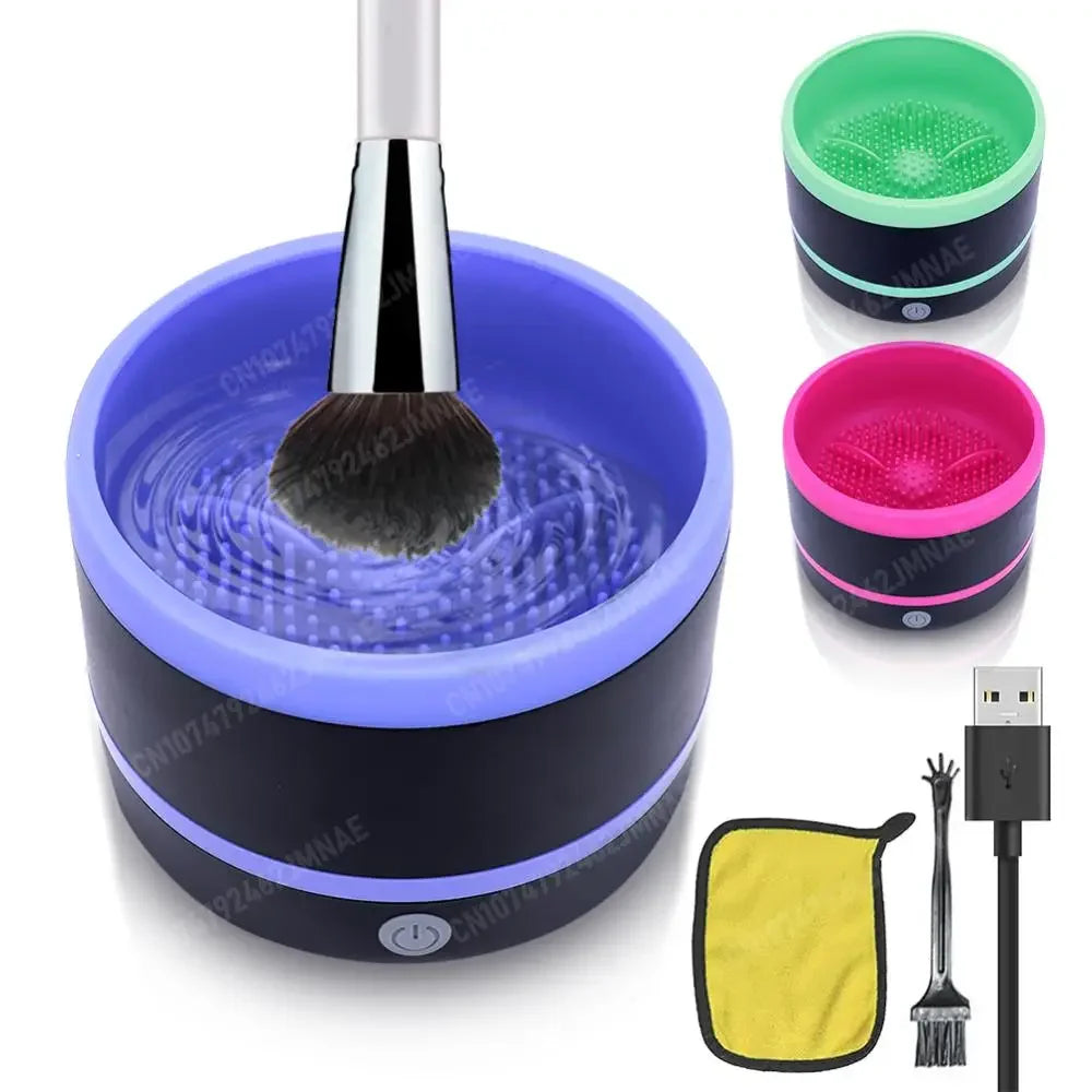 Electric Cosmetic Brush Cleaner