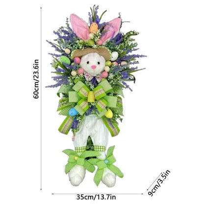 Easter Rabbit Wreath