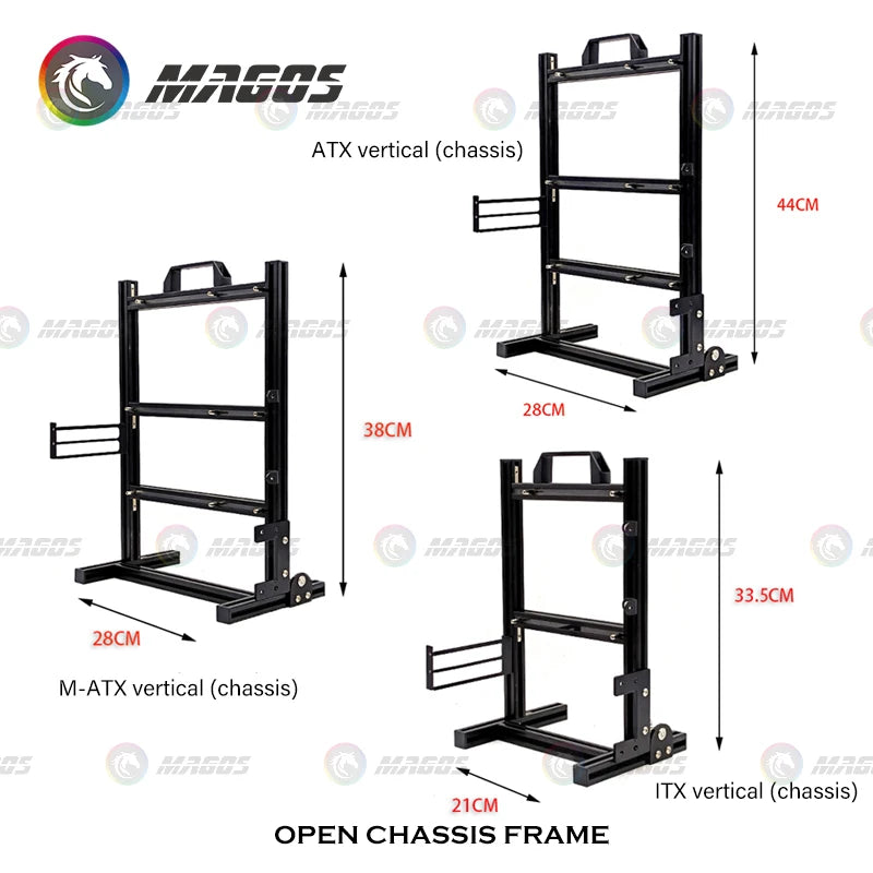 Aluminum Fully Open Case Frame