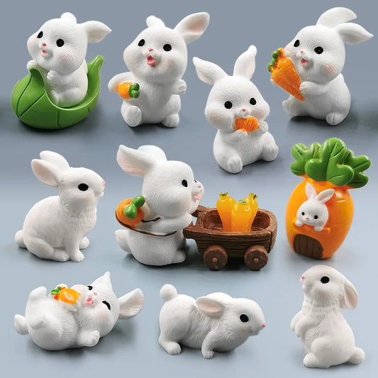 Easter Rabbit Figurine