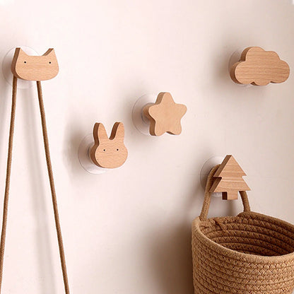 Animal Wooden Hooks