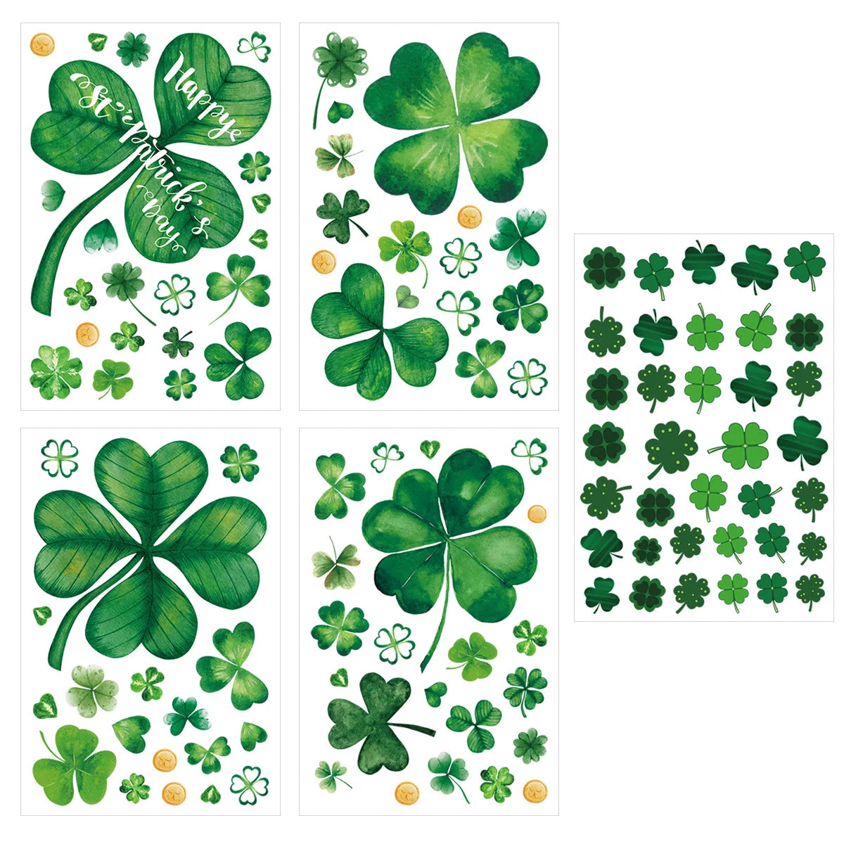 St. Patrick's Day Double-Side Window Sticker