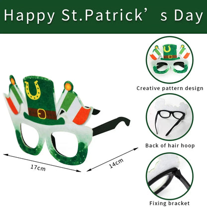 St. Patrick's Day Clover Glasses