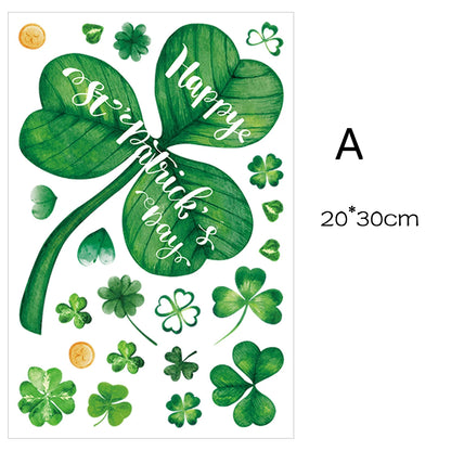 St. Patrick's Day Double-Side Window Sticker