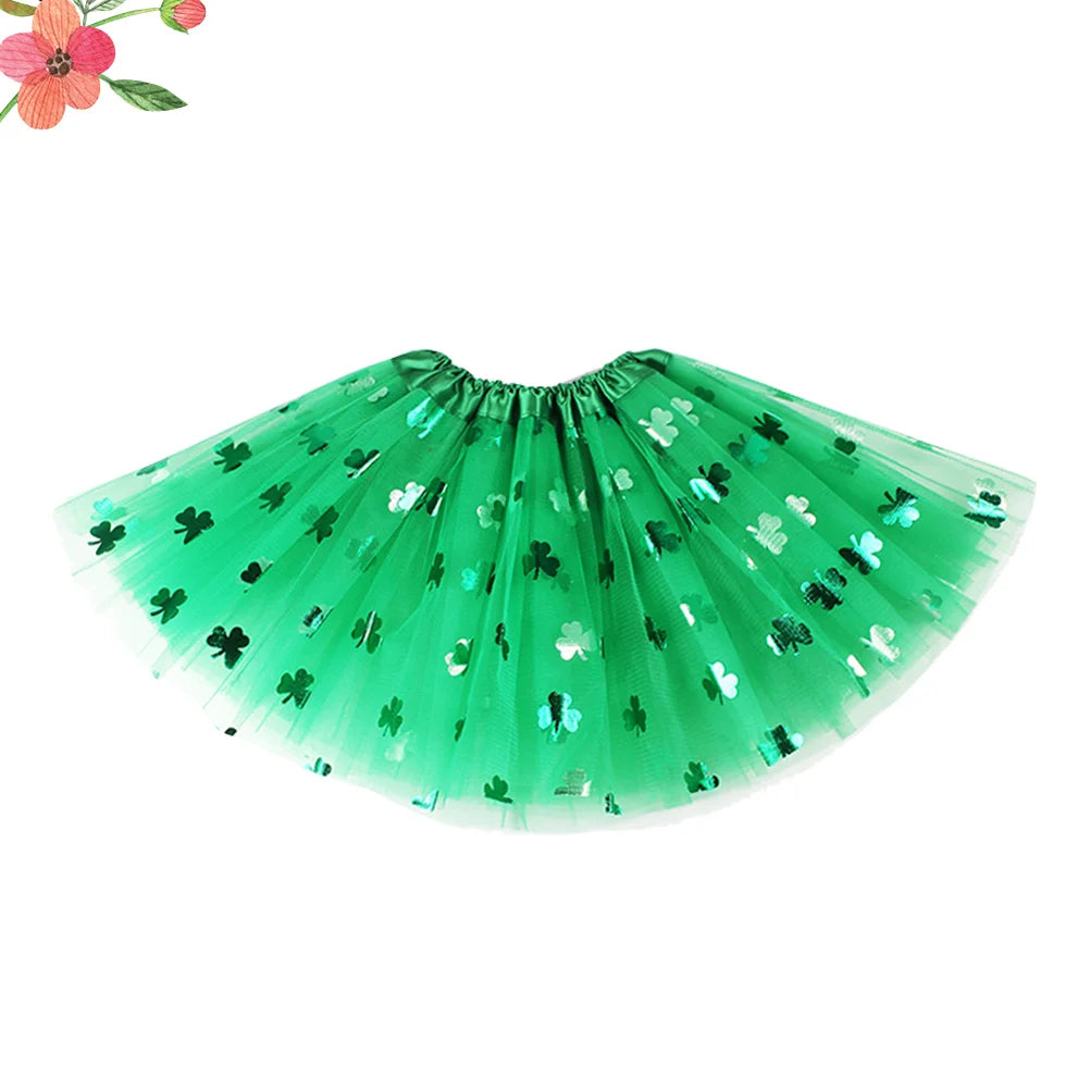 St Patrick's Day Skirt Shamrock Skirt