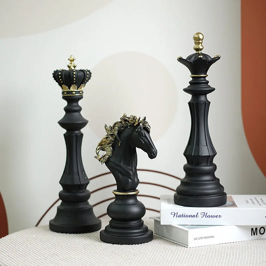 Resin International Chess Pieces