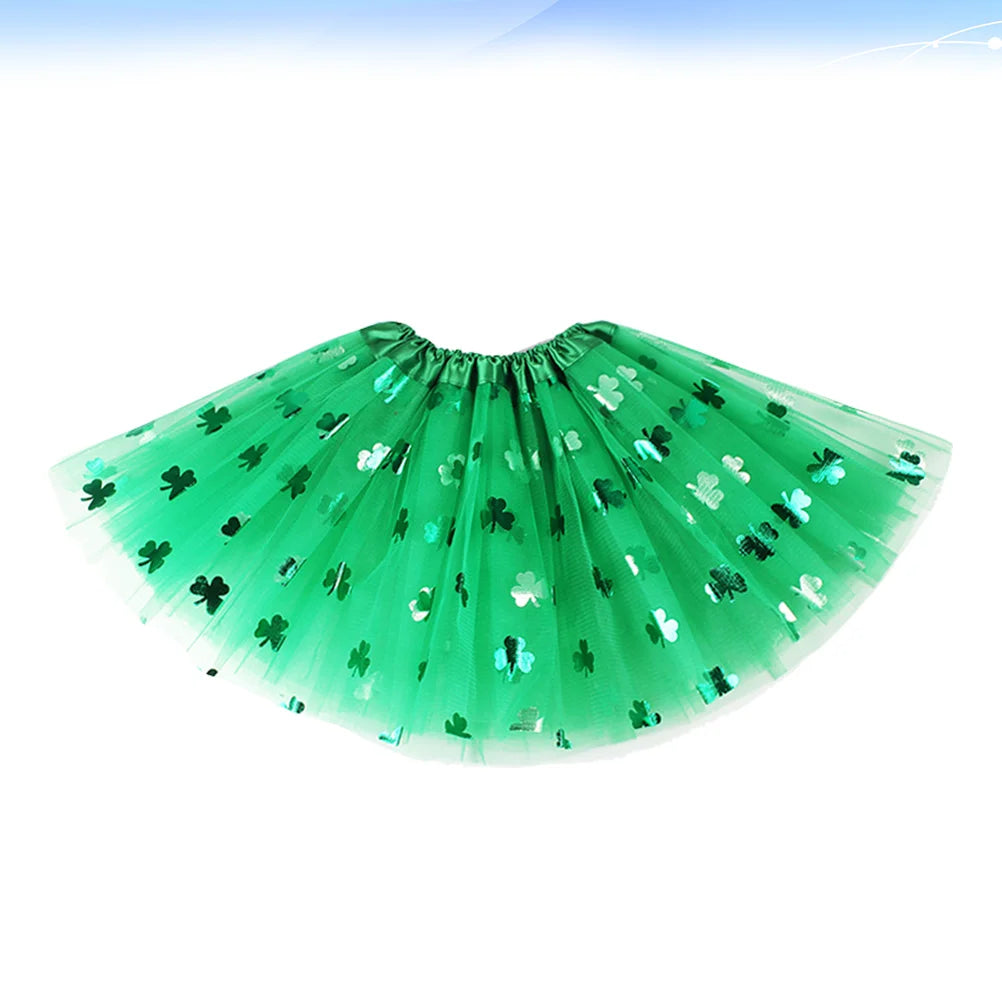 St Patrick's Day Skirt Shamrock Skirt