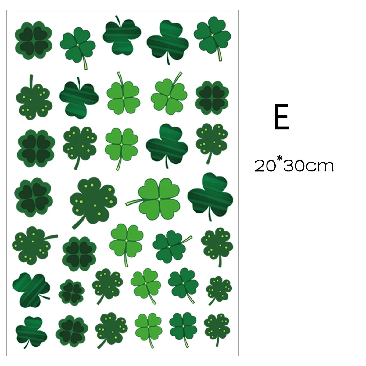 St. Patrick's Day Double-Side Window Sticker