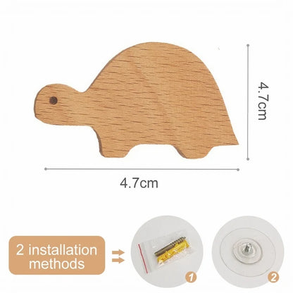 Animal Wooden Hooks