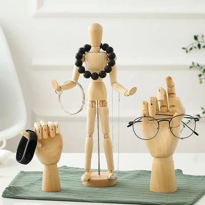 Wooden Hand Figurines