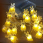 Easter Rabbit Carrot LED String Light