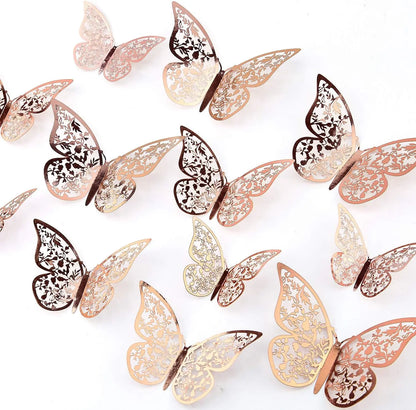 Hollow Butterfly Wall Sticker