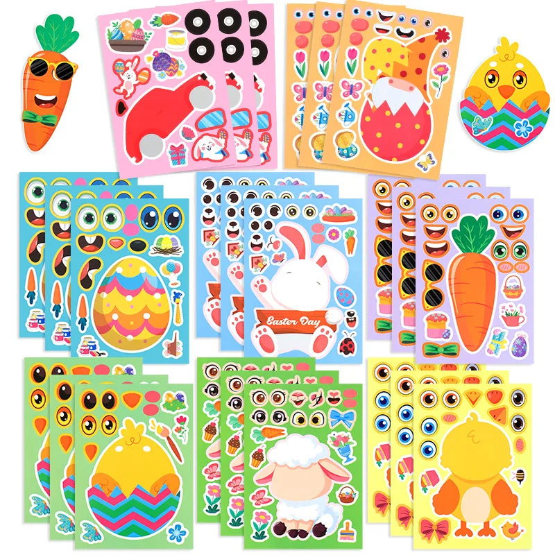 Easter Puzzle Stickers