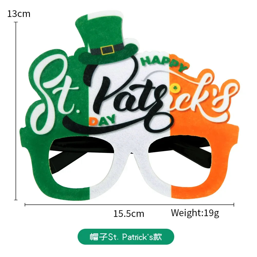 St. Patrick's Day Clover Glasses