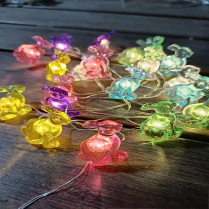 Easter Rabbit Carrot LED String Light